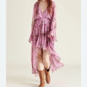 Steven Madden floral maxi dress size Medium